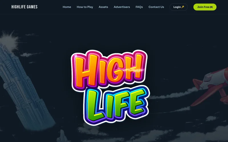 Highlife Games website